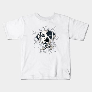 Dalmatian dog lover,animal lover Kids T-Shirt